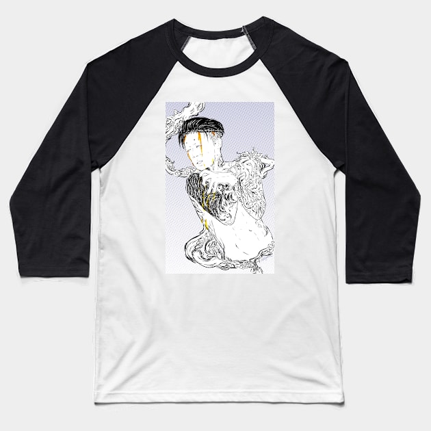 A cross to bear Baseball T-Shirt by Ryuzato